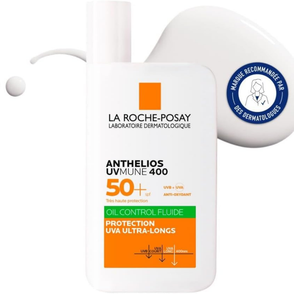 Fluide Solaire Anti-Brillance SPF50+ — La Roche-Posay Anthelios UVMune 400