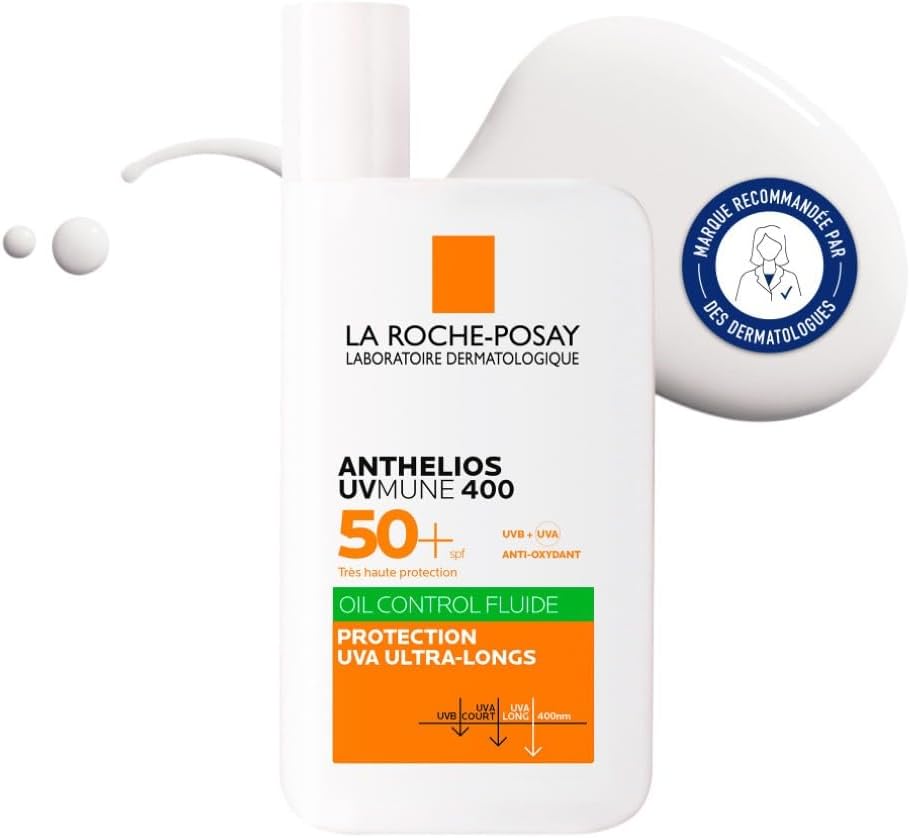 Fluide Solaire Anti-Brillance SPF50+ — La Roche-Posay Anthelios UVMune 400