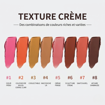 Curve Case Cream Palette Blush Intense – Edition Deep Blush.