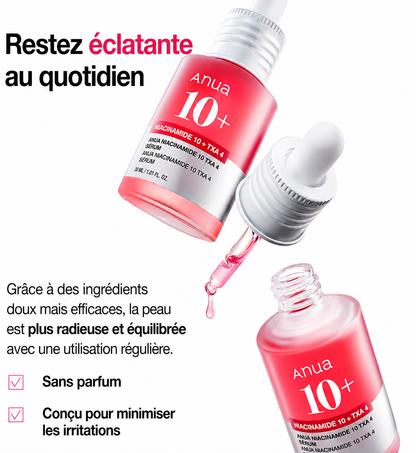 Sérum Anti-Taches ANUA Niacinamide 10% + TXA 4% – Triple Action Éclat & Teint Unifié