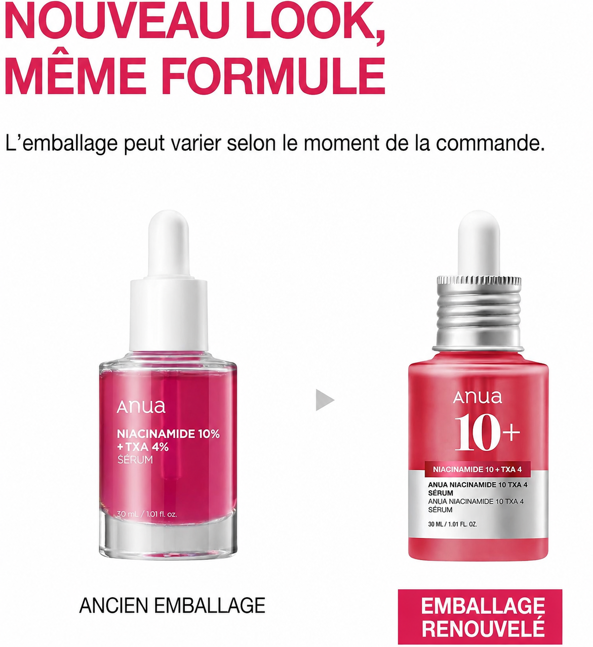 Sérum Anti-Taches ANUA Niacinamide 10% + TXA 4% – Triple Action Éclat & Teint Unifié