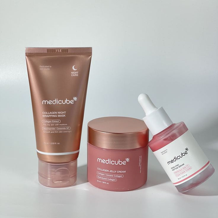 Sérum Anti-Âge Medicube PDRN Pink Peptide – ADN de Saumon, Fermeté & Éclat Glass Skin