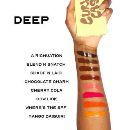 Curve Case Cream Palette Blush Intense – Edition Deep Blush.