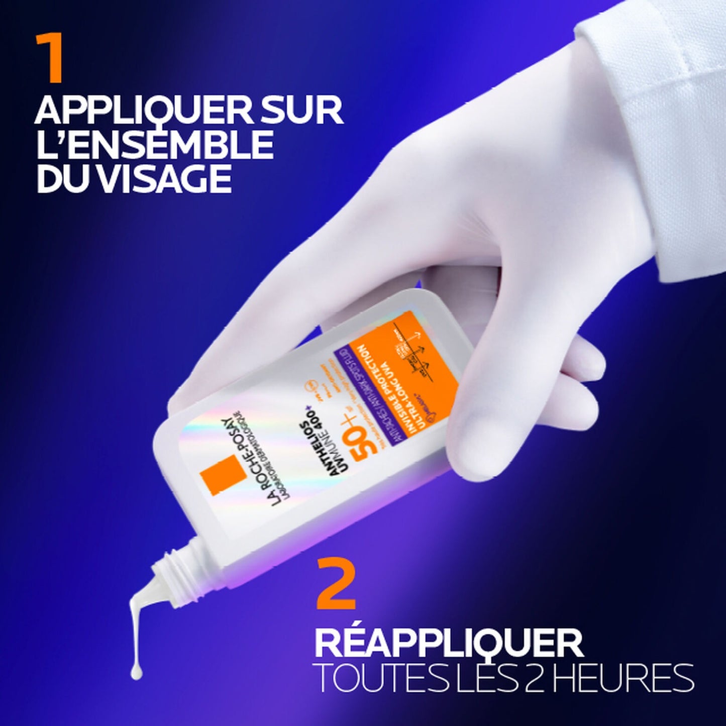 Fluide Solaire Anti-Brillance SPF50+ — La Roche-Posay Anthelios UVMune 400