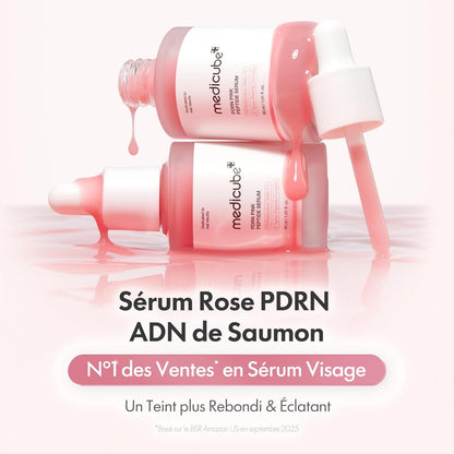 Sérum Anti-Âge Medicube PDRN Pink Peptide – ADN de Saumon, Fermeté & Éclat Glass Skin