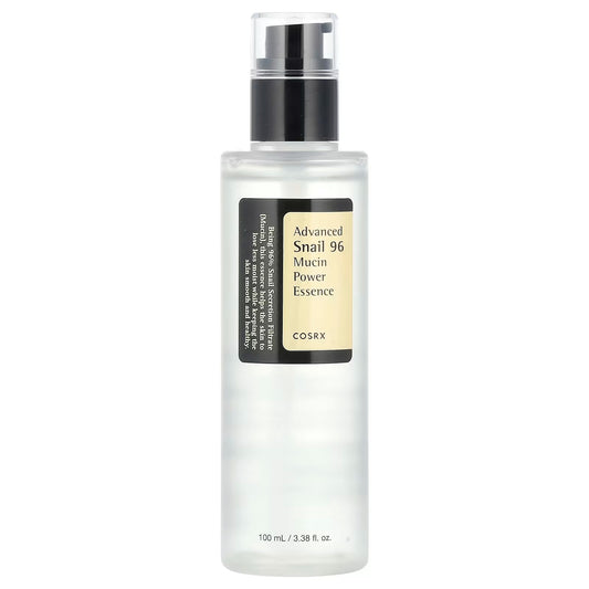 Essence Bave d'Escargot COSRX 96% – Hydratation Intense, Réparation & Éclat Glass Skin