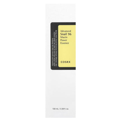 Essence Bave d'Escargot COSRX 96% – Hydratation Intense, Réparation & Éclat Glass Skin