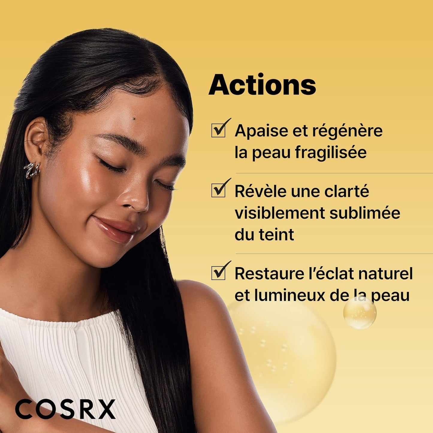 Essence Bave d'Escargot COSRX 96% – Hydratation Intense, Réparation & Éclat Glass Skin