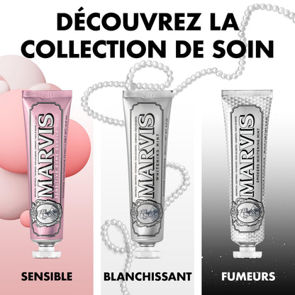 Marvis Whitening Mint – Dentifrice Blanchissant Premium (85ml)
